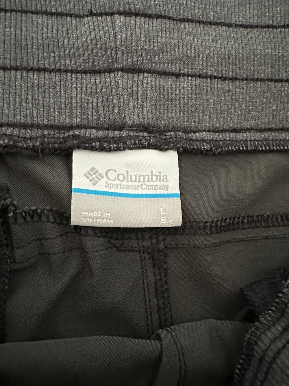 Grey Athletic Drawstring Performance Shorts - Picture 4 of 4
